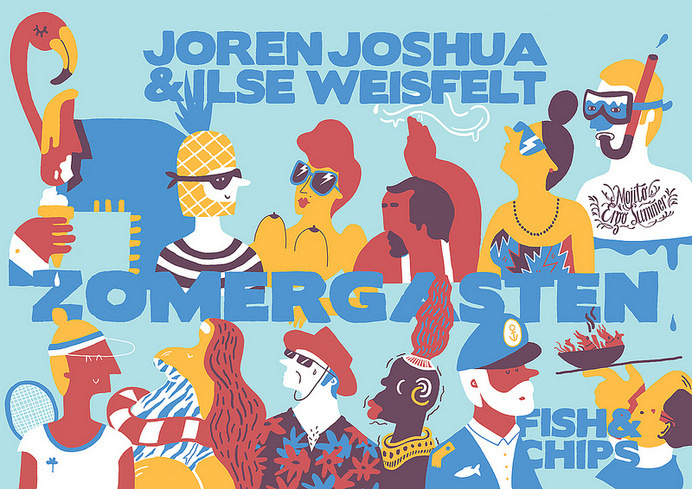 Zomergasten exhibition! | Flickr - Photo Sharing! #illustration