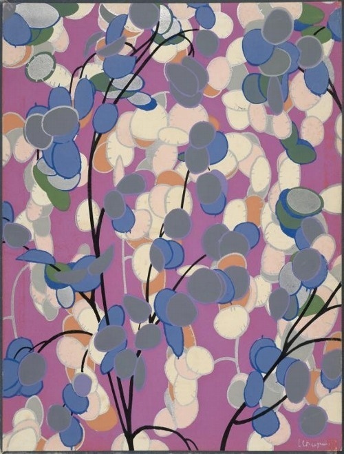 Lucien Chapuis #abstract #color #illustration #painting #guache