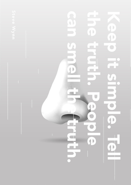 Poster by Kervin Tan | https://www.behance.net/gallery/25228141/Senses #krvin #poster #graphicdesign #layout #minimal #blackandwhite #gray