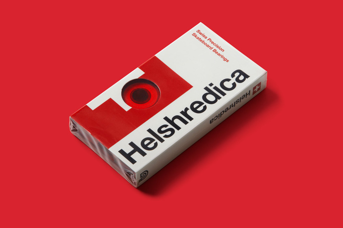 Radical Bearing Packaging #helshredica #swiss #bearing #red #helvetica
