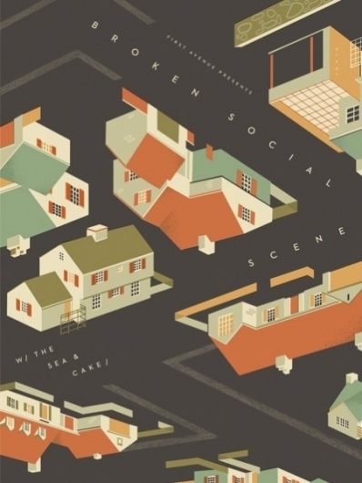 Paul Gardner Band Posters » ISO50 Blog – The Blog of Scott Hansen (Tycho / ISO50) #paul #gardner #scene #poster #broken #social