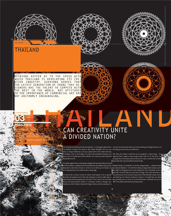 STUFF FROM IdN on Editorial Design Served #type #layout #design