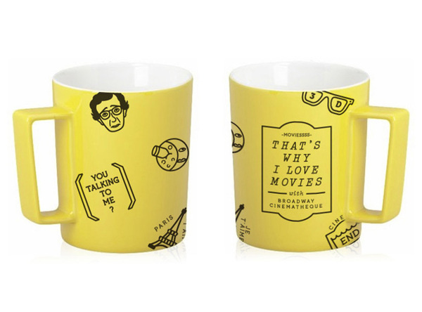 mug packaging6 #hongkong #alonglongtime #yellow #graphic #product #illustration #movies #character #cup