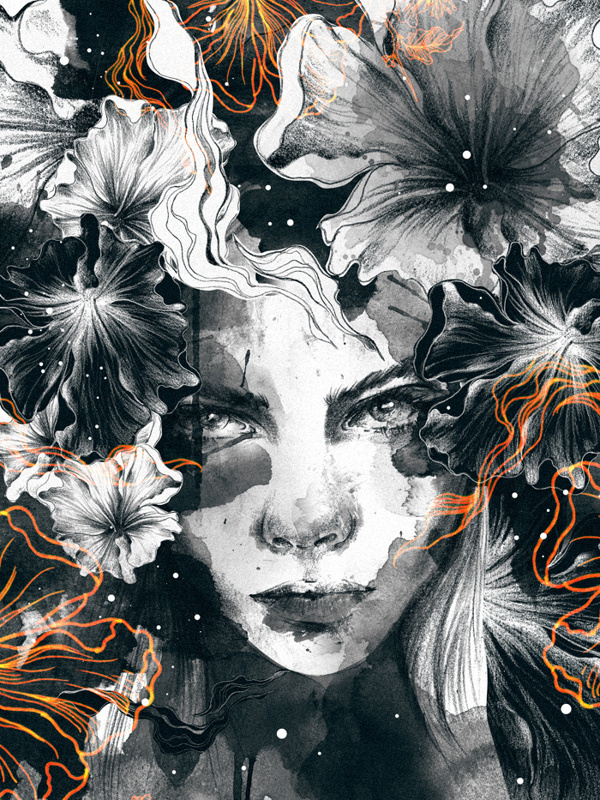 Illustration 2.13 on Behance #illustration #portrait #art