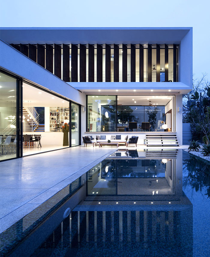 Cozy Looking and Futuristically Shaped Mediterranean Villa - #architecture, #house, #housedesign, home, architecture