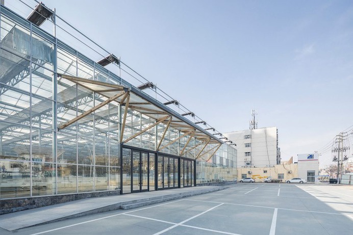 LUO Studio designs recyclable shed to house Shengli Market