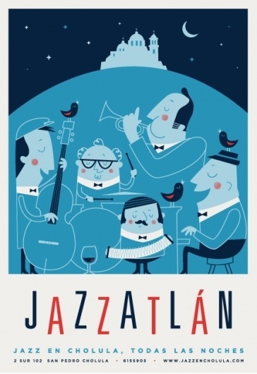 José Guízar #jazz #mexico #design #graphic
