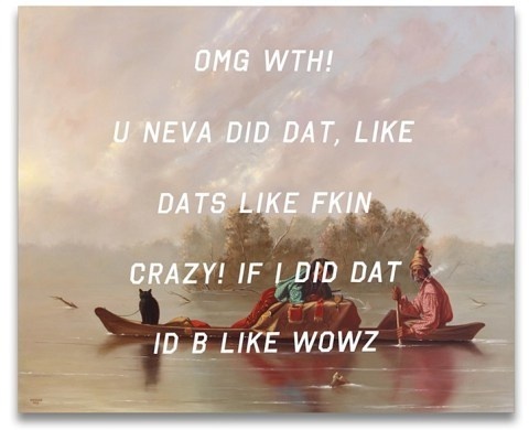 Shawn Huckins | PICDIT #design #painting #art #type #typography