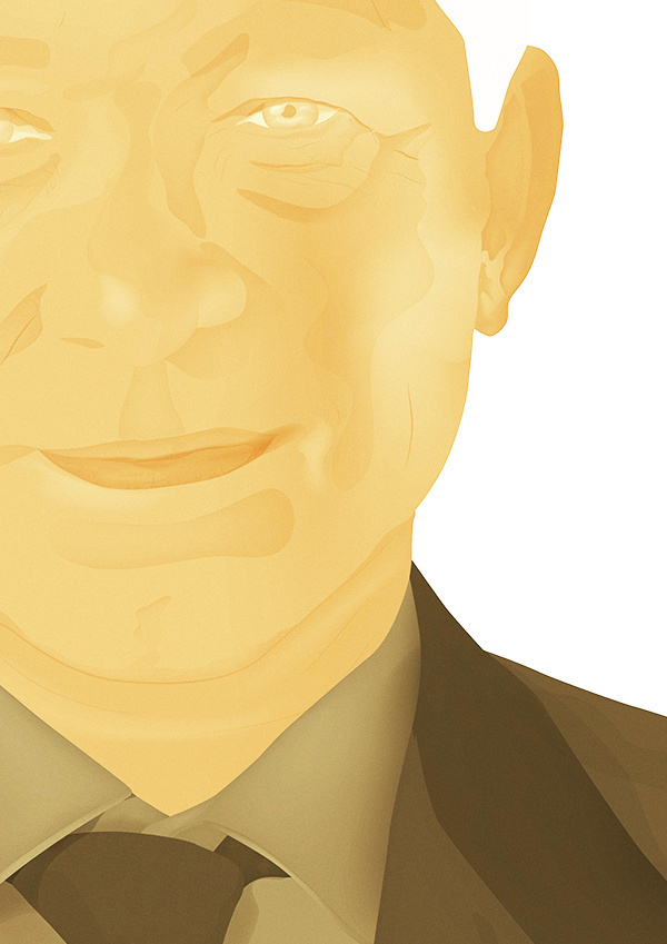 Sir Alex Ferguson #manager #jamesp0p #oconnell #manchester #mufc #james #illustration #united #anonymousmag #football