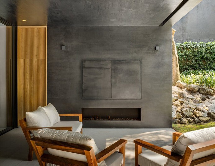fireplace / Pérez Palacios Arquitectos Asociados