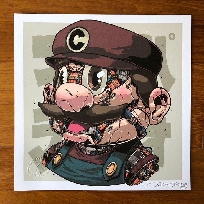 MECHASOUL MARIO on Behance