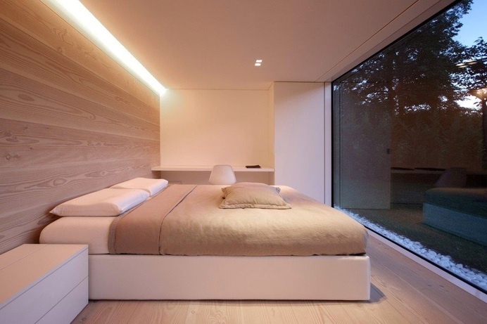 Lake Lugano House by JM Architecture #ideas #bedroom #interiors