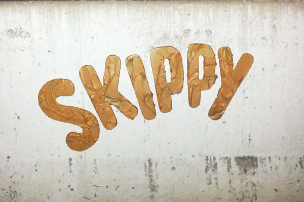 Household Brands Become Tasty Street Art Photo #logo #street #art #typography