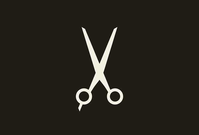 Roger The Barber by Cast Iron Design #logo #logotype #symbol