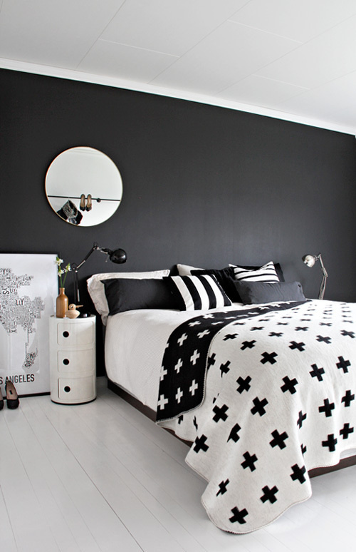 desire to inspire desiretoinspire.net #interiors #white #black #and