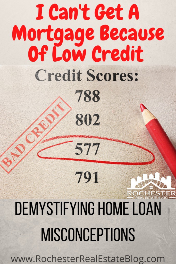 I Can't Get A Mortgage Because Of Low Credit