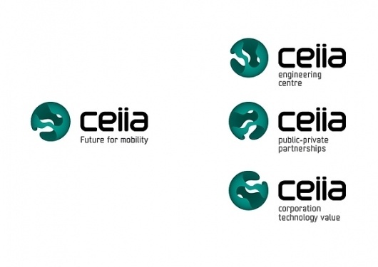 CEIIA - Future for mobility on the Behance Network #brand #symbol