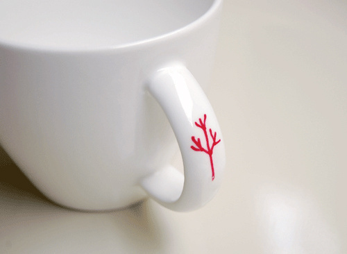 Otoño – por seniorita polyester #cup #tree