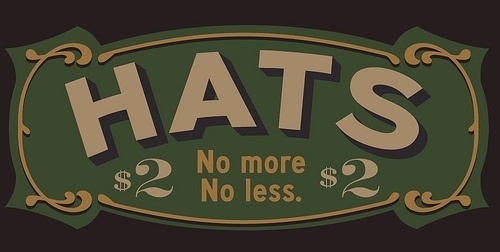 Expresh Letters Blog: Hats #typography
