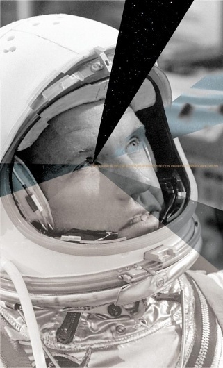 My Life #projection #astronaut #space #texture #thomas #adcock #reflection