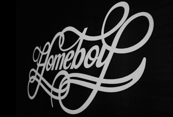 Homeboy process #lettering #white #letters #homeboy #black #yerthekid #typography