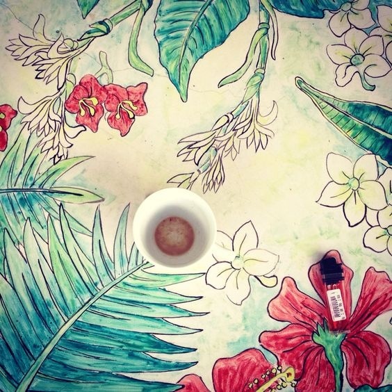 #FoodGoodseries, #floral, #design,#cup,#teatime, #lighter