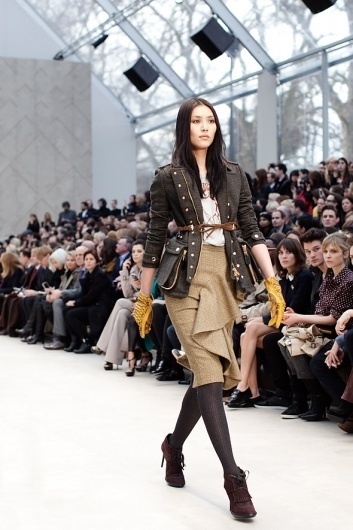 Burberry Fall/Winter 2012 « The Sartorialist #fashion #burberry #runway #photography