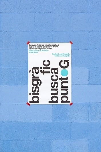Poster PuntoG #puntog #bisgrafic #design #graphic #poster #helvetica #typo