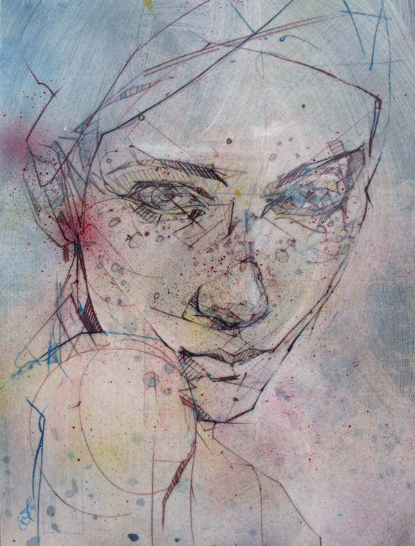 Head Study 1 Jason Thielke #line
