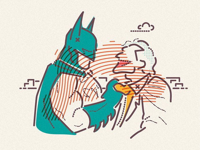 Batman and the Joker