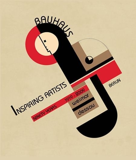 Bauhaus: Ninety Years of Inspiration #bauhaus #poster