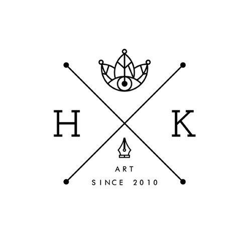 All sizes | HK - V.01 | Flickr - Photo Sharing! #crown #leaf #heitorkim #design #heitor #kimura #art #logo