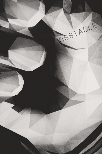 Electronix | Music and Design, Simple. #polygon #illustrator #hand #obstacle #mood #dark