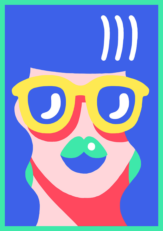 Vibrant and bold work from French illustrator Marylou Faure #illustration