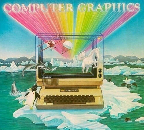 PORLAPUTA - Todos los días matando tus mejores neuronas #computer #illustration #apple