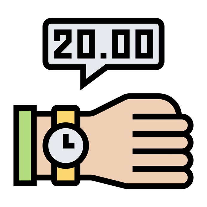 See more icon inspiration related to Late, clock, time, timer, wristwatch, time and date, hands and gestures, watches, fashion and hand on Flaticon.