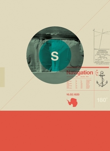 Astronaut #typography #navigation #anchor