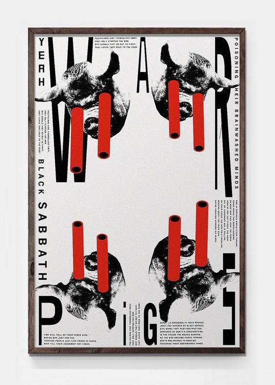 #posterdesign #architecture #art🎨 #graphics #graphicdesigner #graphicdesign #modern #blacksabbath #typography #daniel #moisan #typographi