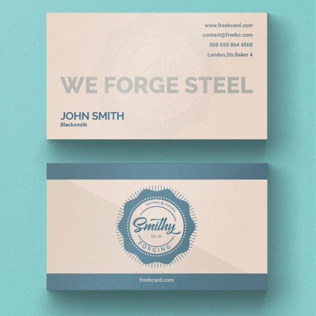 Vintage corporate card template Free Psd. See more inspiration related to Logo, Business card, Business, Vintage, Abstract, Card, Template, Office, Visiting card, Retro, Presentation, Stationery, Corporate, Company, Modern, Branding, Visit card, Identity, Brand and Vintage retro on Freepik.
