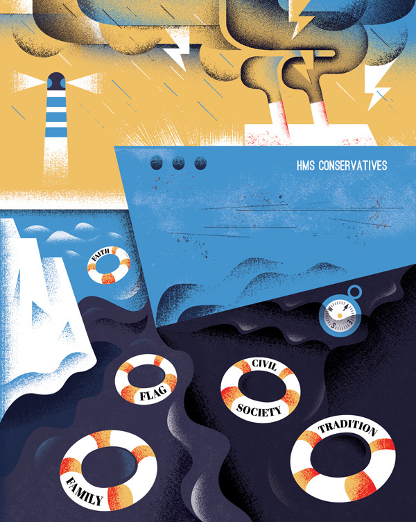 New Statesman - Aron Vellekoop León #illustration