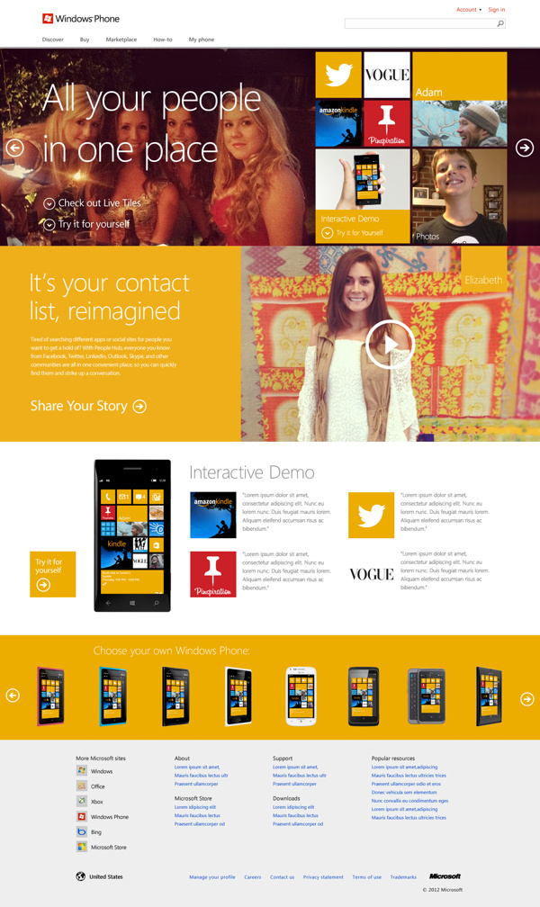 Windows Phone 8 by Erik Schutzman #web