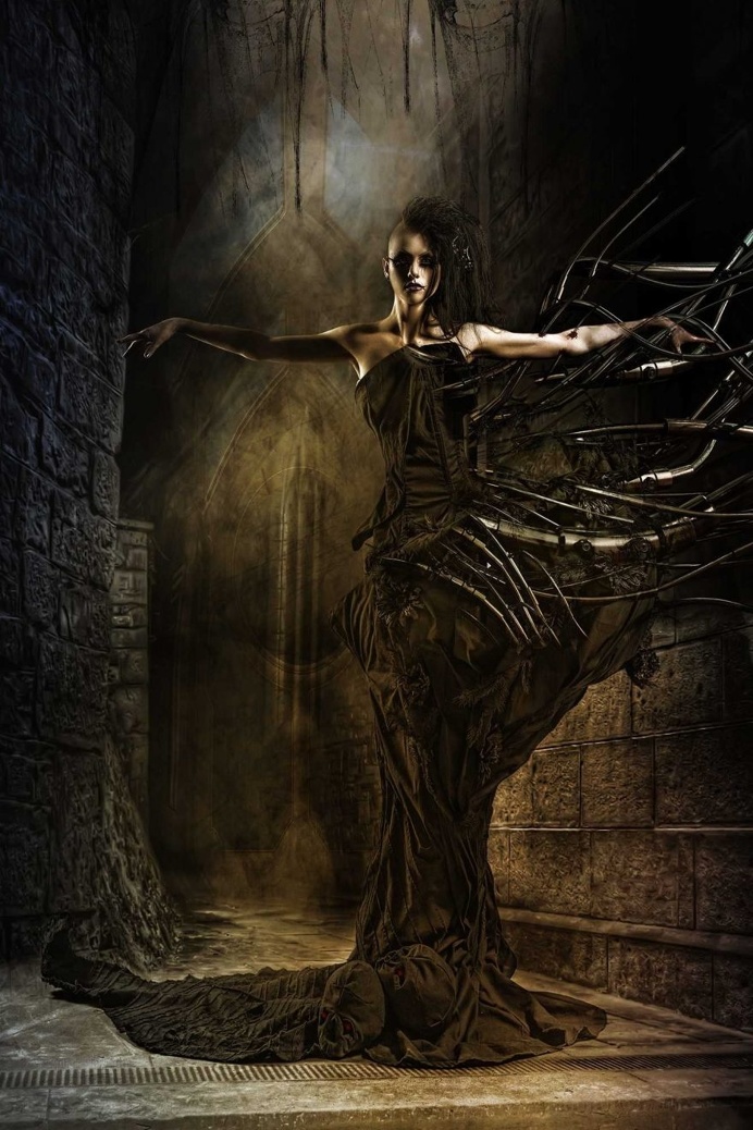 Futuristic Nightmare Creations Come To Life In Fantasy Portraits by Stefan Gesell