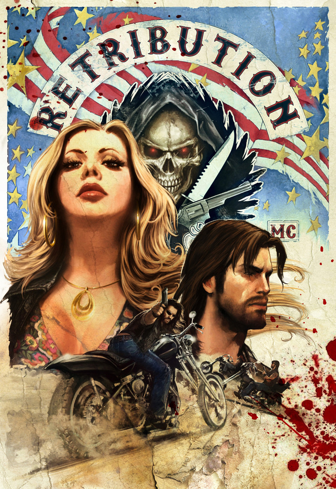 Atomhawk_RideToHell_PromoPoster #sons #motorbike #anarchy #of #rebel #biker