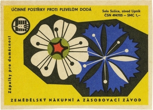 All sizes | Účinné postřiky proti plevelům dodá | Flickr - Photo Sharing! #design #postcards #vintage
