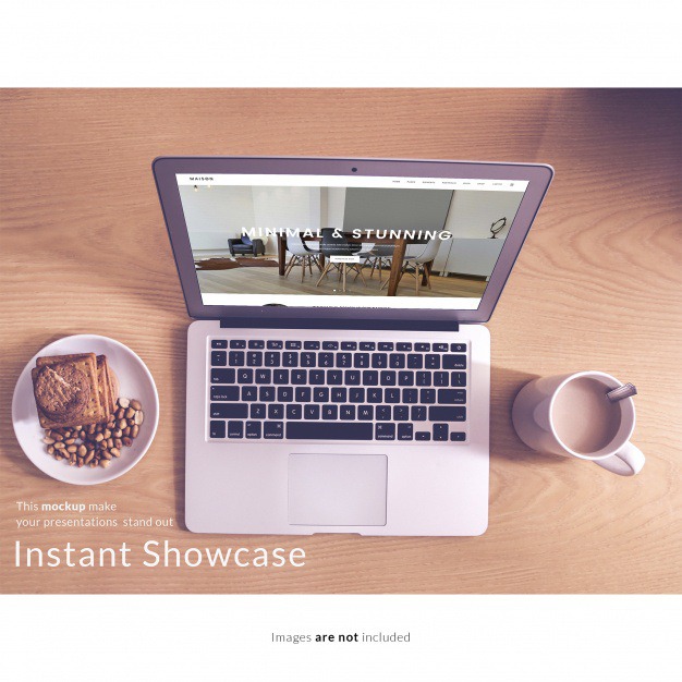 Laptop with breakfast mock up Free Psd. See more inspiration related to Mockup, Technology, Template, Laptop, Web, 3d, Website, Mock up, Breakfast, Psd, Templates, Keyboard, Website template, Screen, Mockups, Up, Web template, Realistic, Real, Web templates, Technological, Mock ups, Mock, 3d mockup, Psd mockup and Ups on Freepik.