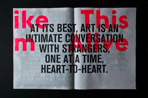 Design Work Life » Student Work: Januar Rianto: Fire Of Each Other #typography