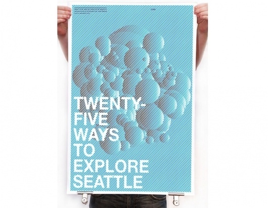 EXPLORE SEATTLE : _ #print #design #graphic #grid #poster