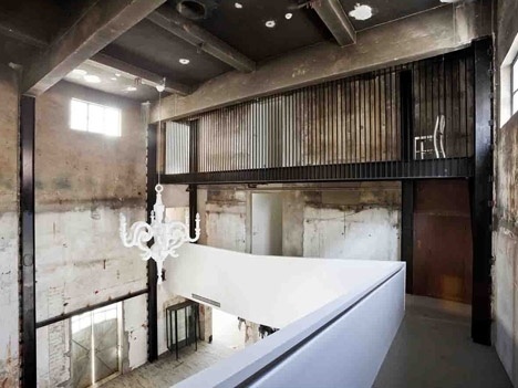 Dezeen » Blog Archive » The Waterhouse at South Bund by NHDRO #industrial #architecture