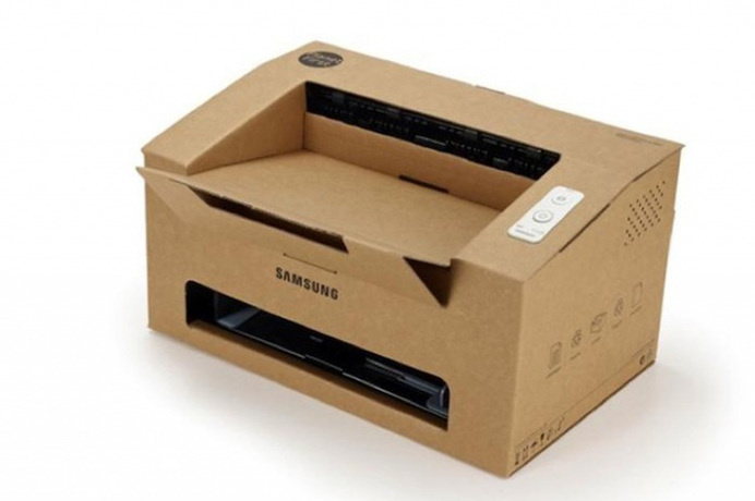 The Origami is a cardboard laser printer that you can fold, also it is eco-friendly, sustainable, cheap to make and easy to use. #modern #design #product #industrial #technology