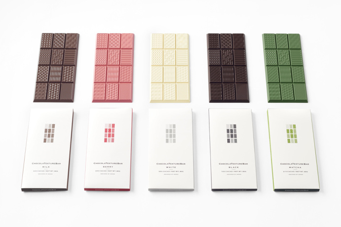 nendo's New "Chocolatetexture" Bars Come in a Variety of Delicious Flavors